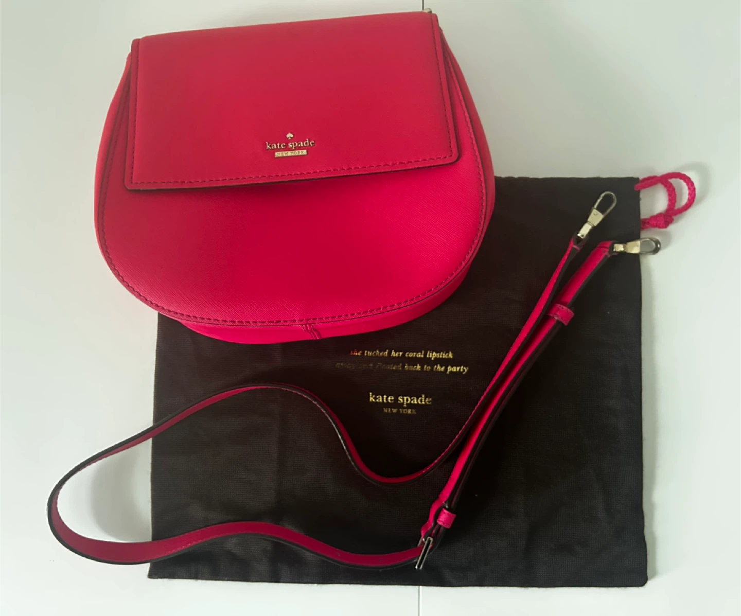 Kate Spade Crossbody Bag - Hot Pink - photo 2