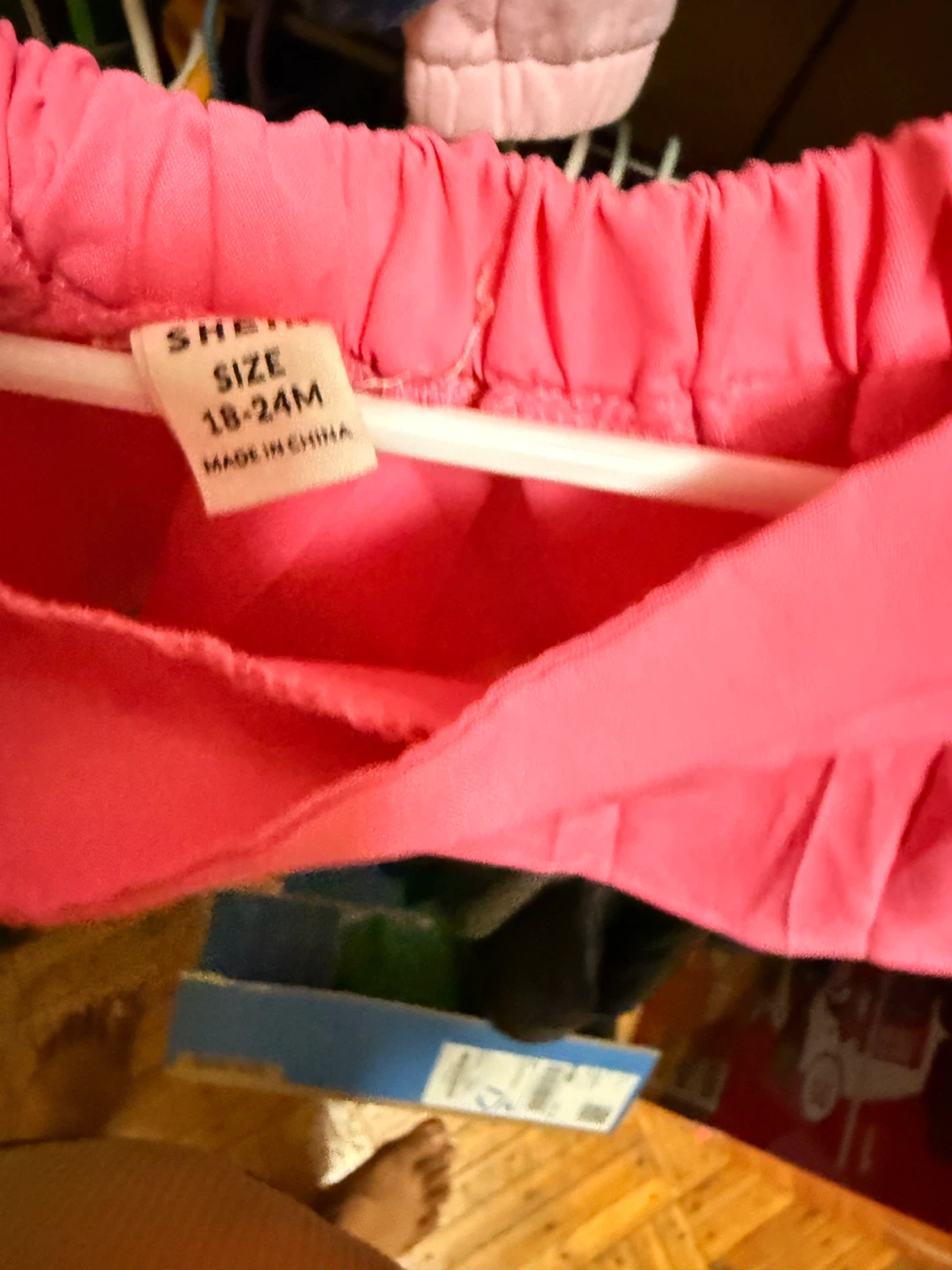 SHEIN Pink Pleated Skirt Size 18-24M - photo 2