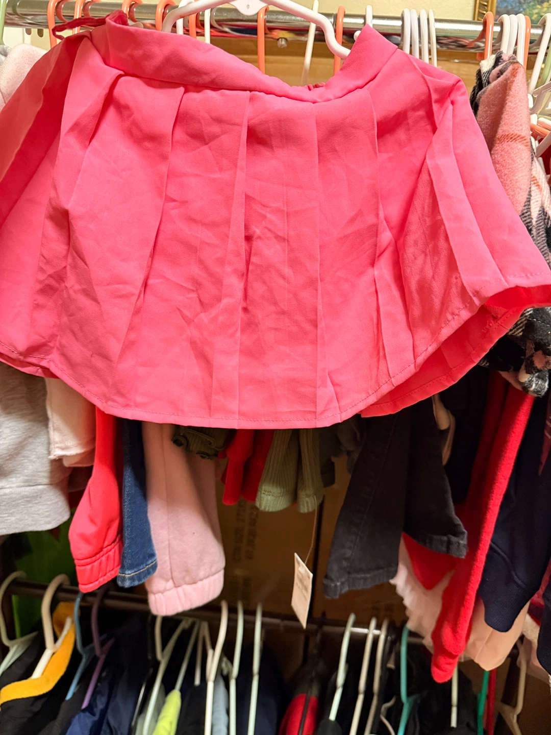 SHEIN Pink Pleated Skirt Size 18-24M