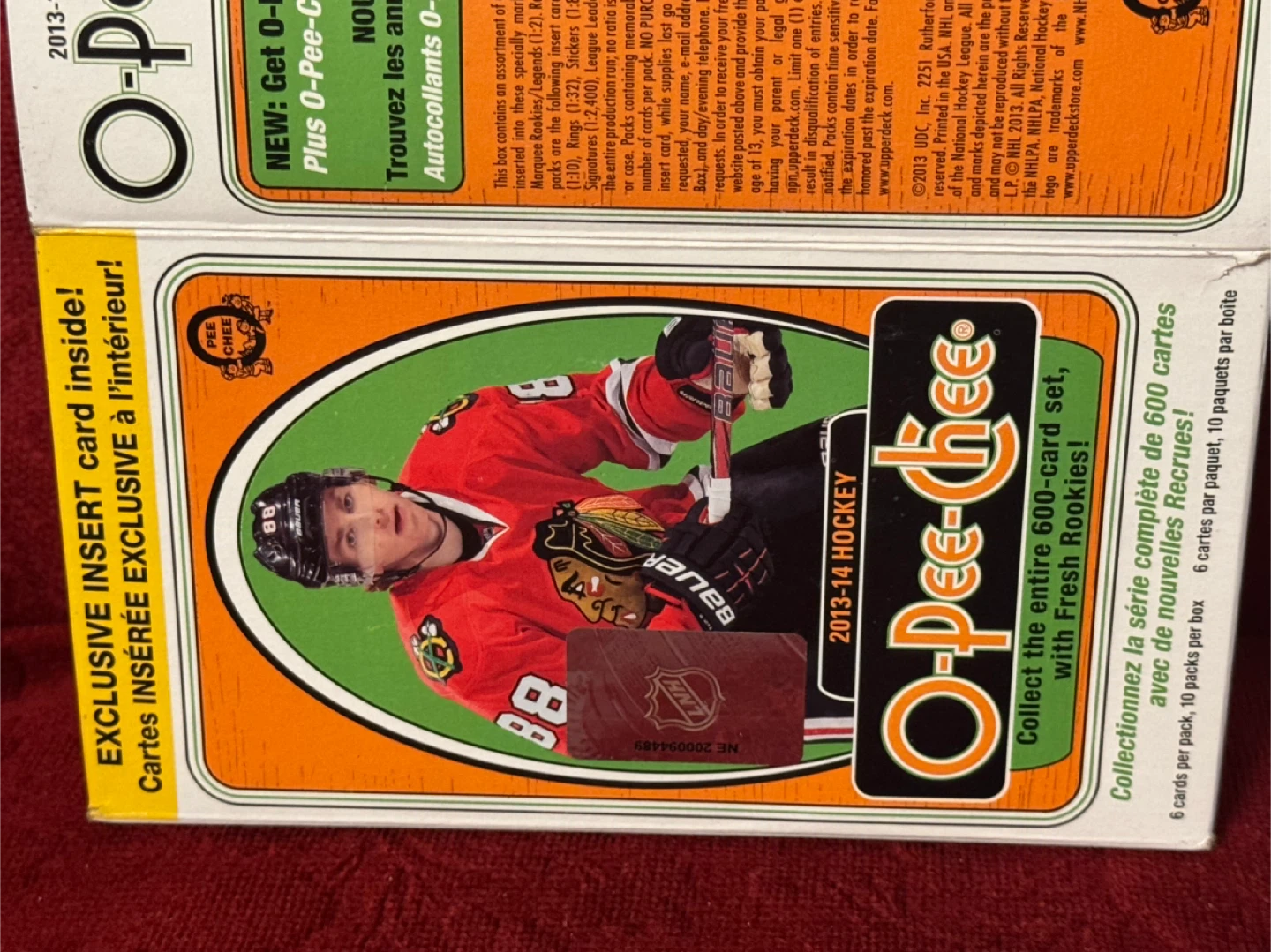 Upper Deck 2013-14 Series 1 O-Pee-Chee Hockey Cards Box 🥕 - photo 3
