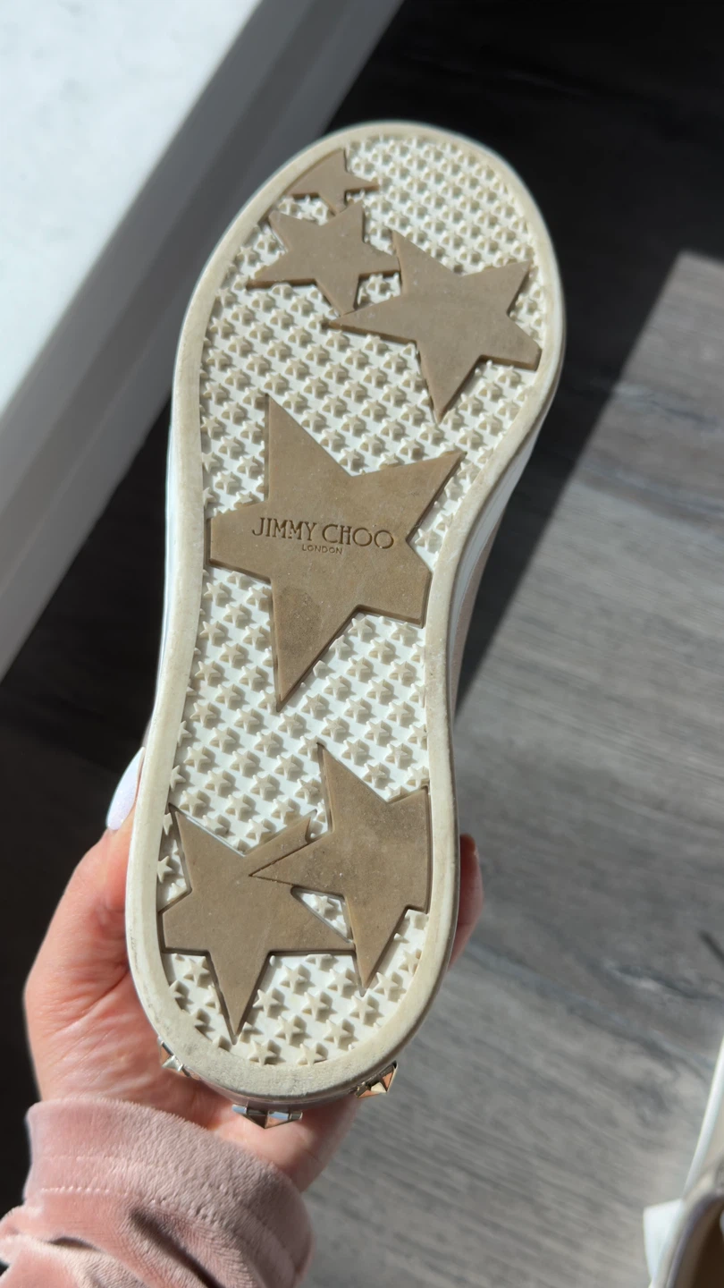 Jimmy Choo Leather Sneakers - Size 35 - photo 3
