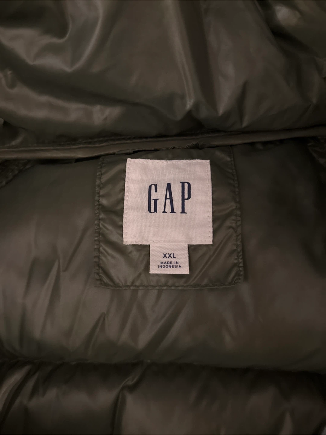 GAP Puffer Parka Jacket - Green - XXL - photo 3