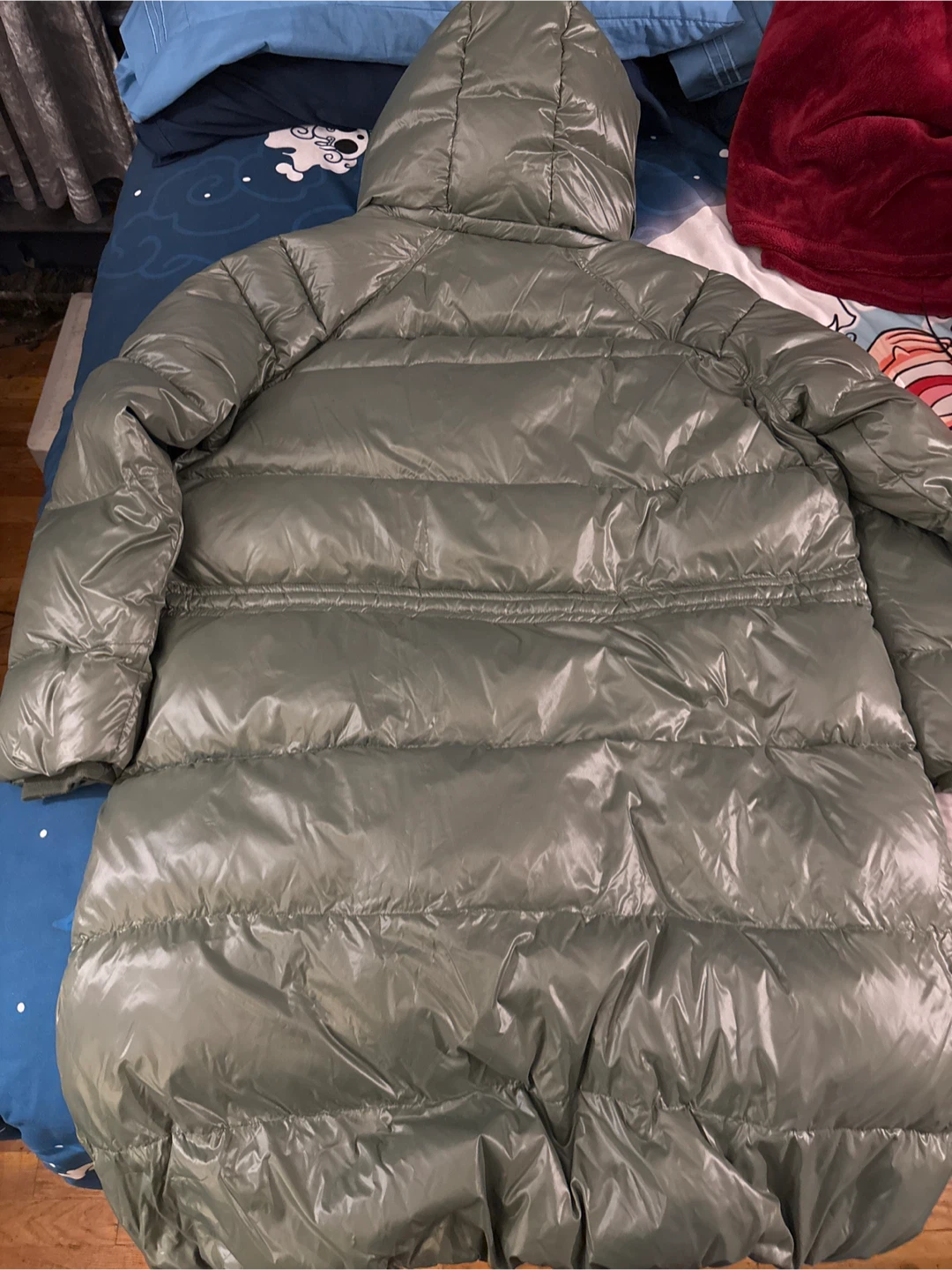 GAP Puffer Parka Jacket - Green - XXL - photo 2