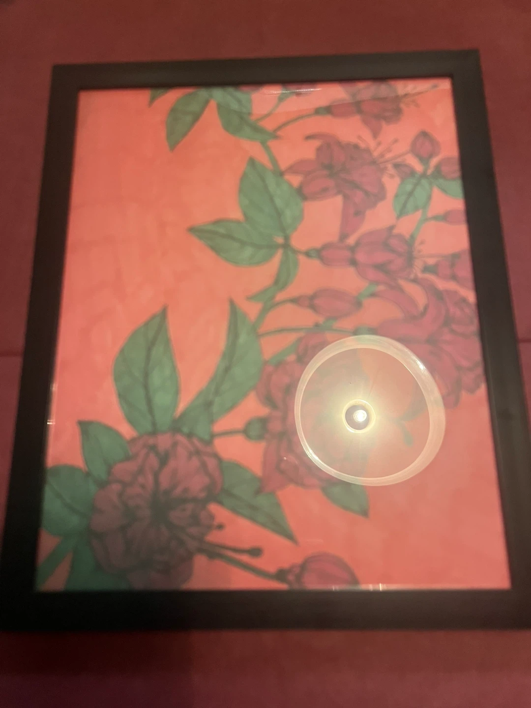 Sarah’s framed floral art work for sale - photo 2