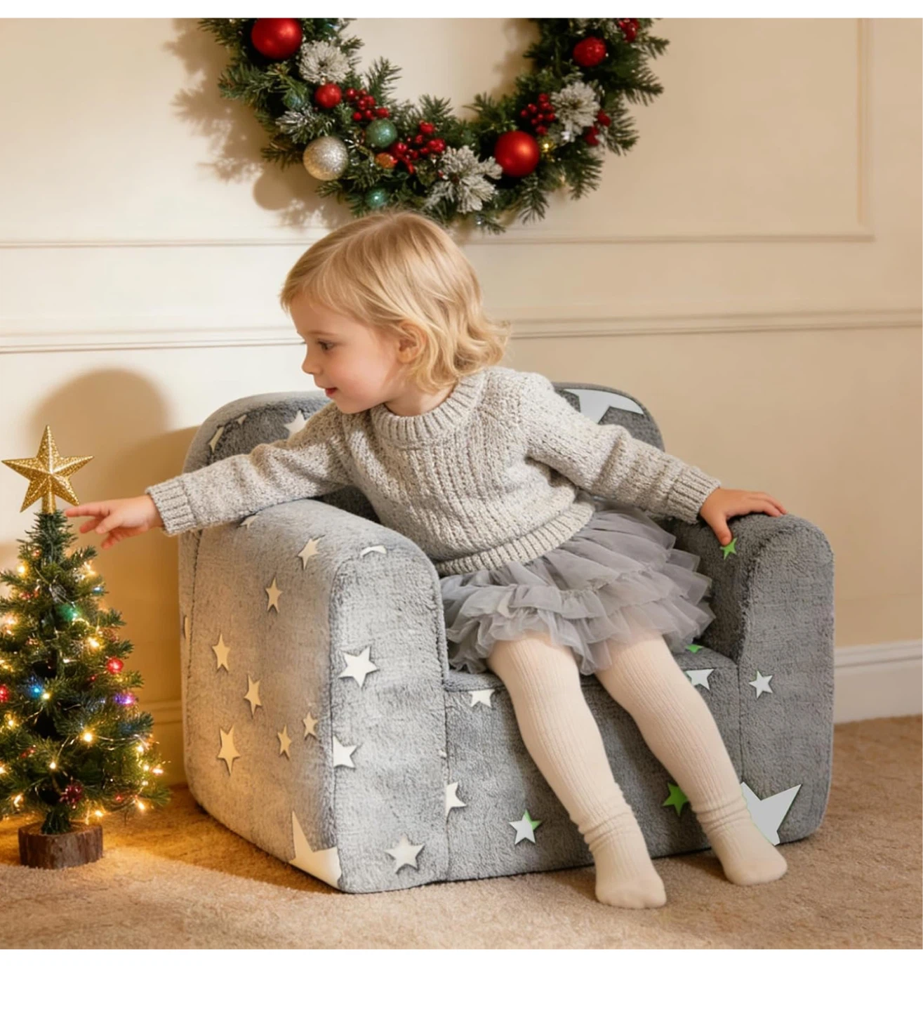 ALIMORDEN Kids Star Reading Couch - photo 3