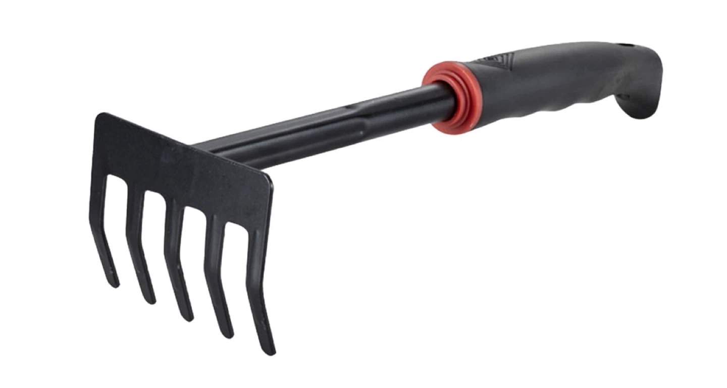 Hand Rake with Ergonomic Handle 🥕