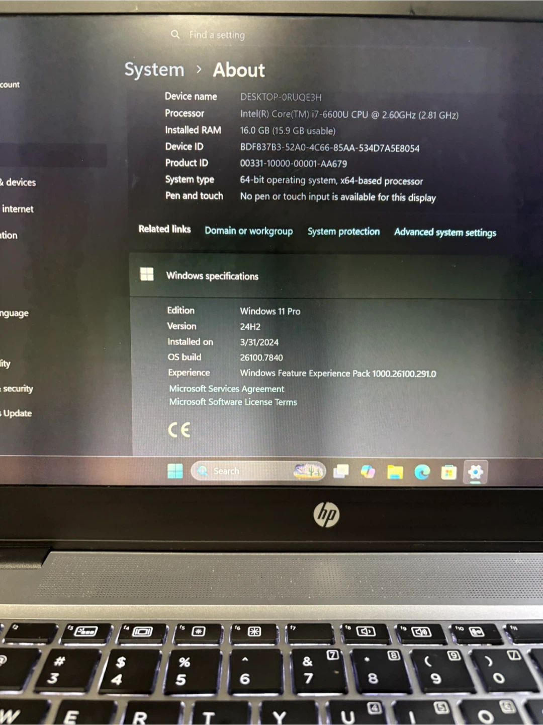 Hp Elitebook 840 G3 core i7 laptop. Windows 11/MS office 2021/8. - photo 4