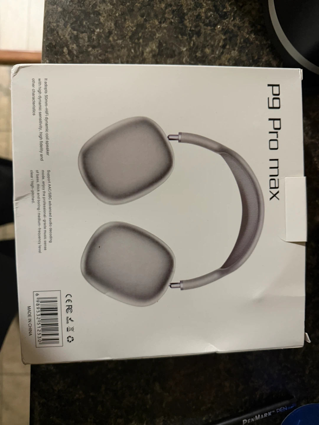P9 Pro max Headphones