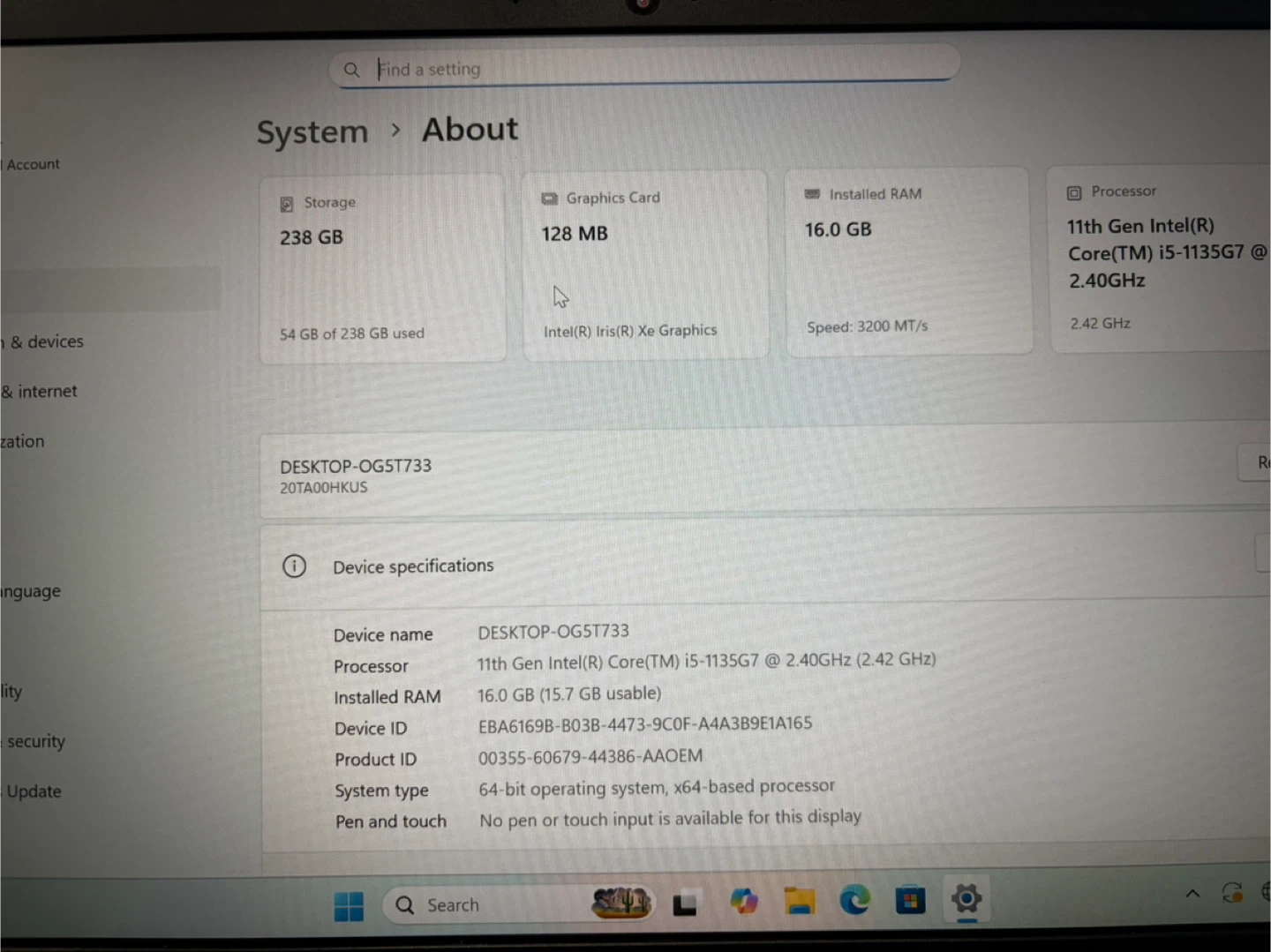 Lenovo Thinkpad E14 Laptop 2022 11th Gen like new - photo 3