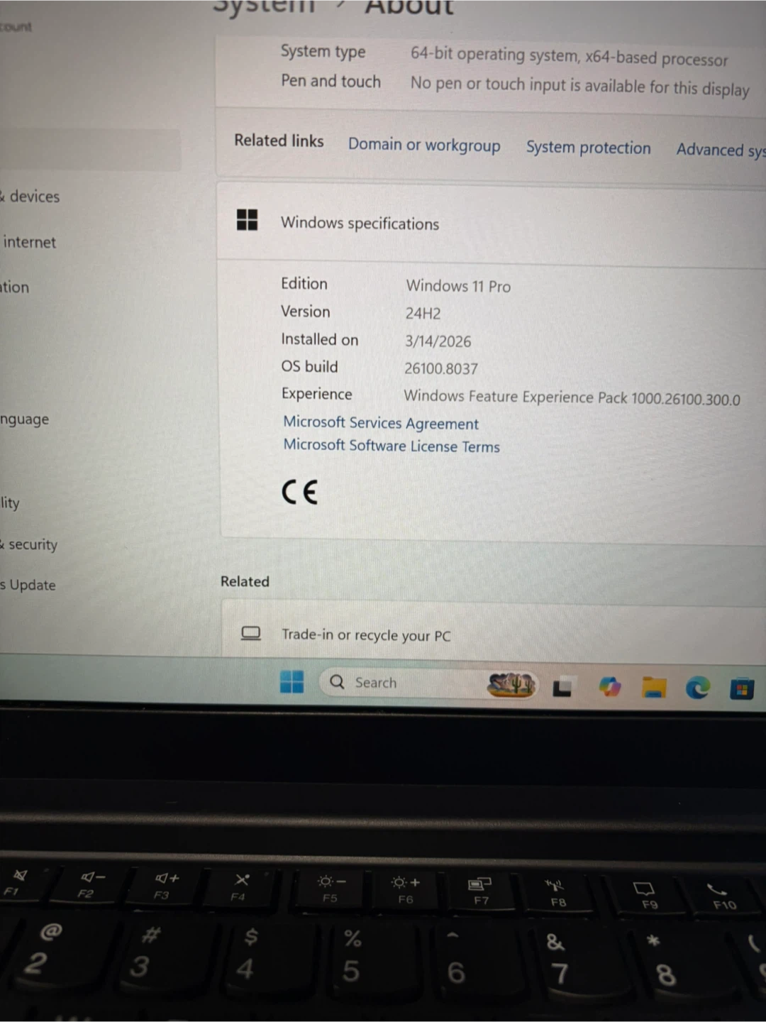 Lenovo Thinkpad E14 Laptop 2022 11th Gen like new - photo 2