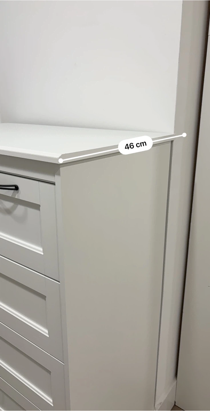 White 6-Drawer Dresser SONGESAND - photo 5