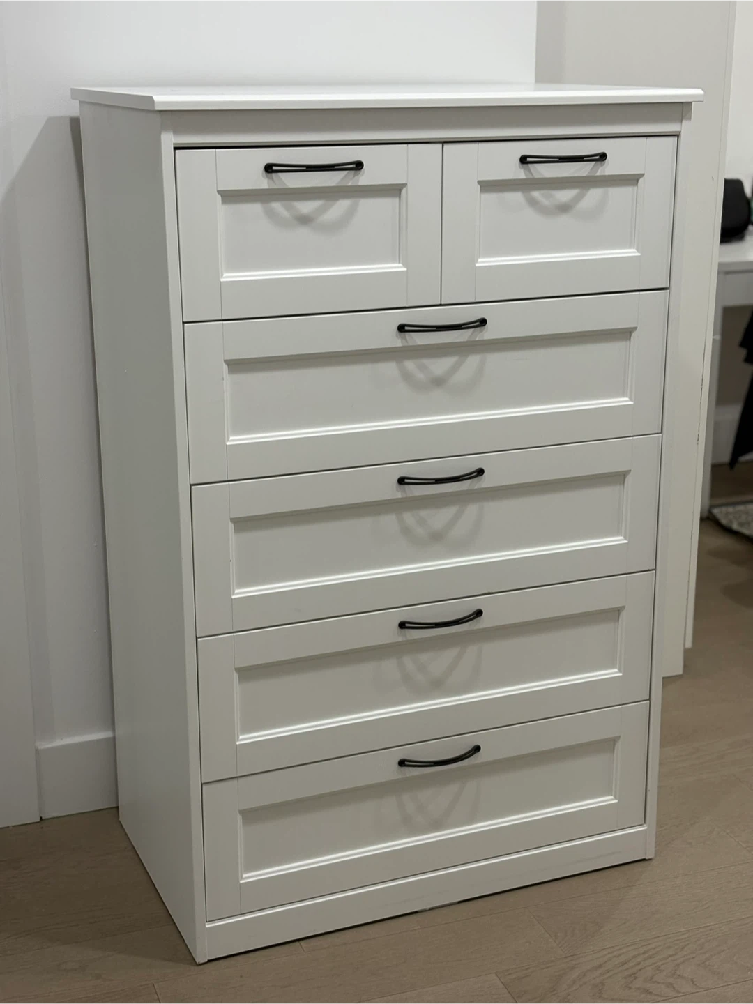 White 6-Drawer Dresser SONGESAND