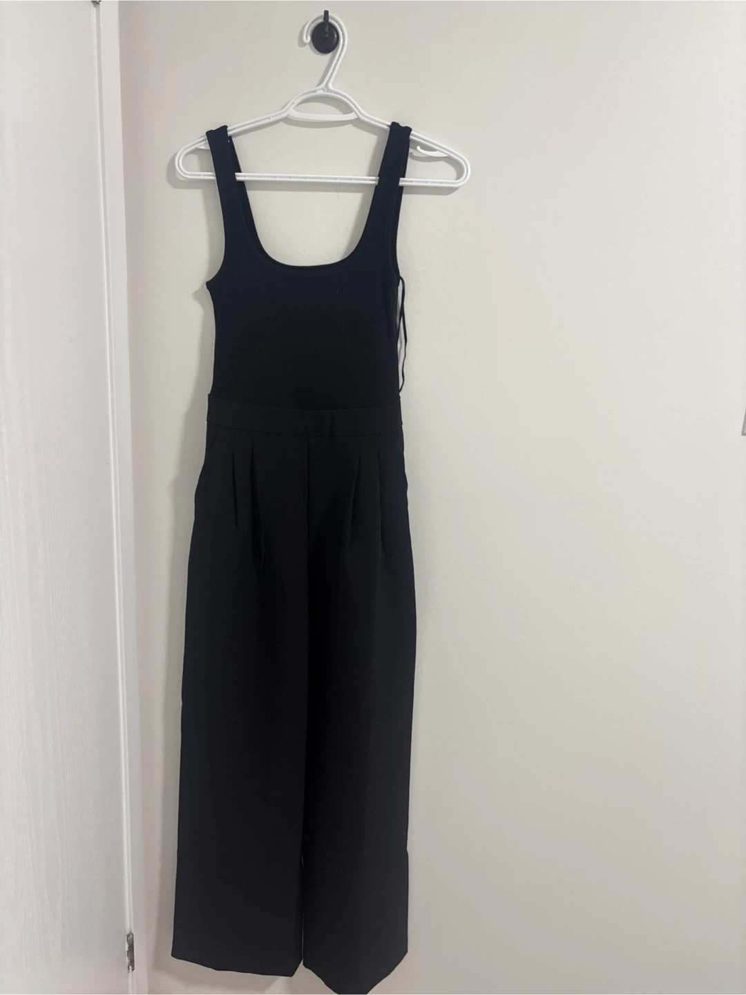 Gap Black Sleeveless Wide-Leg Jumpsuit size XS - photo 2