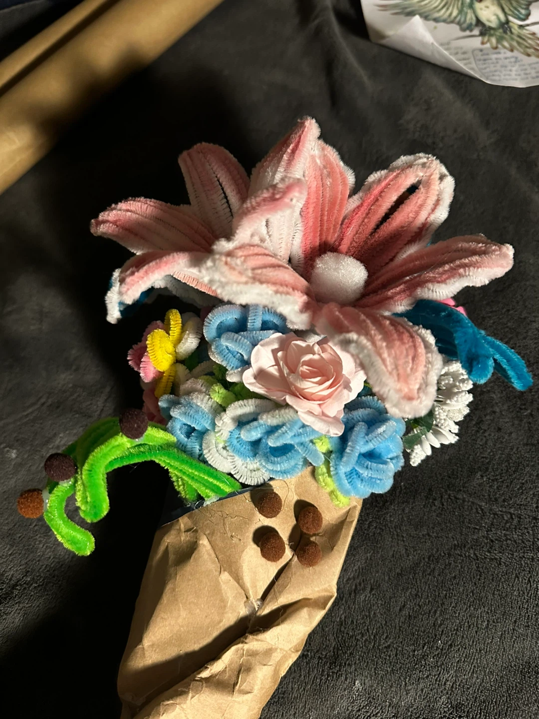 Pipe Cleaner Flower Bouquet - photo 2