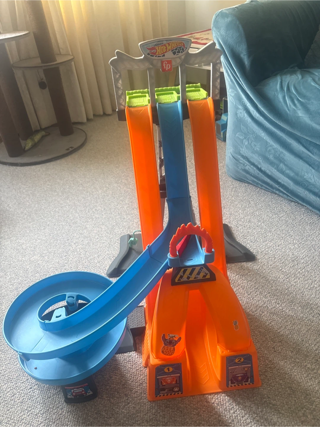 Hot Wheels Triple Loop Race Track Set