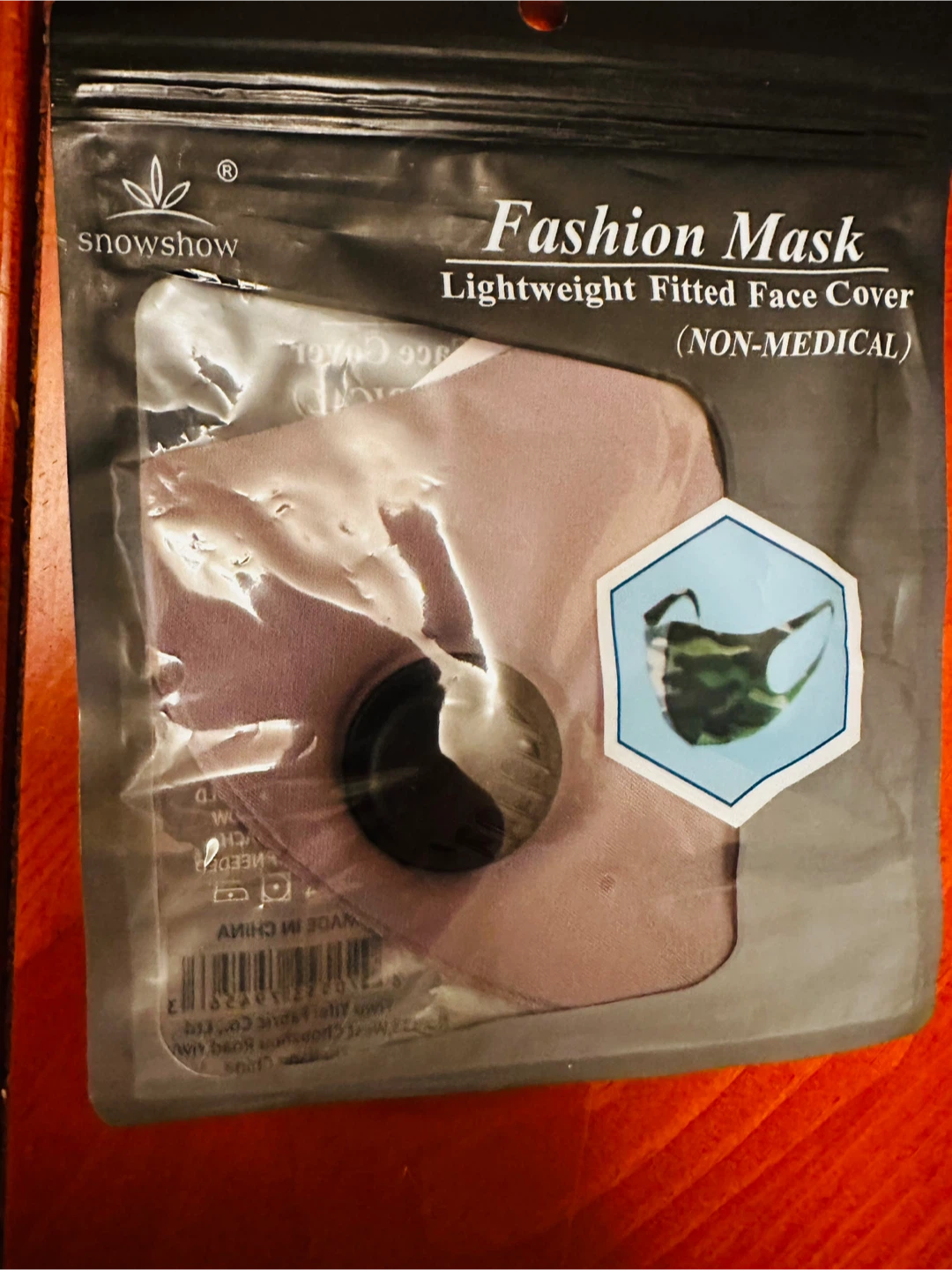 Snowshow Fashion Mask Lightweight Fitted Face Cover - photo 5