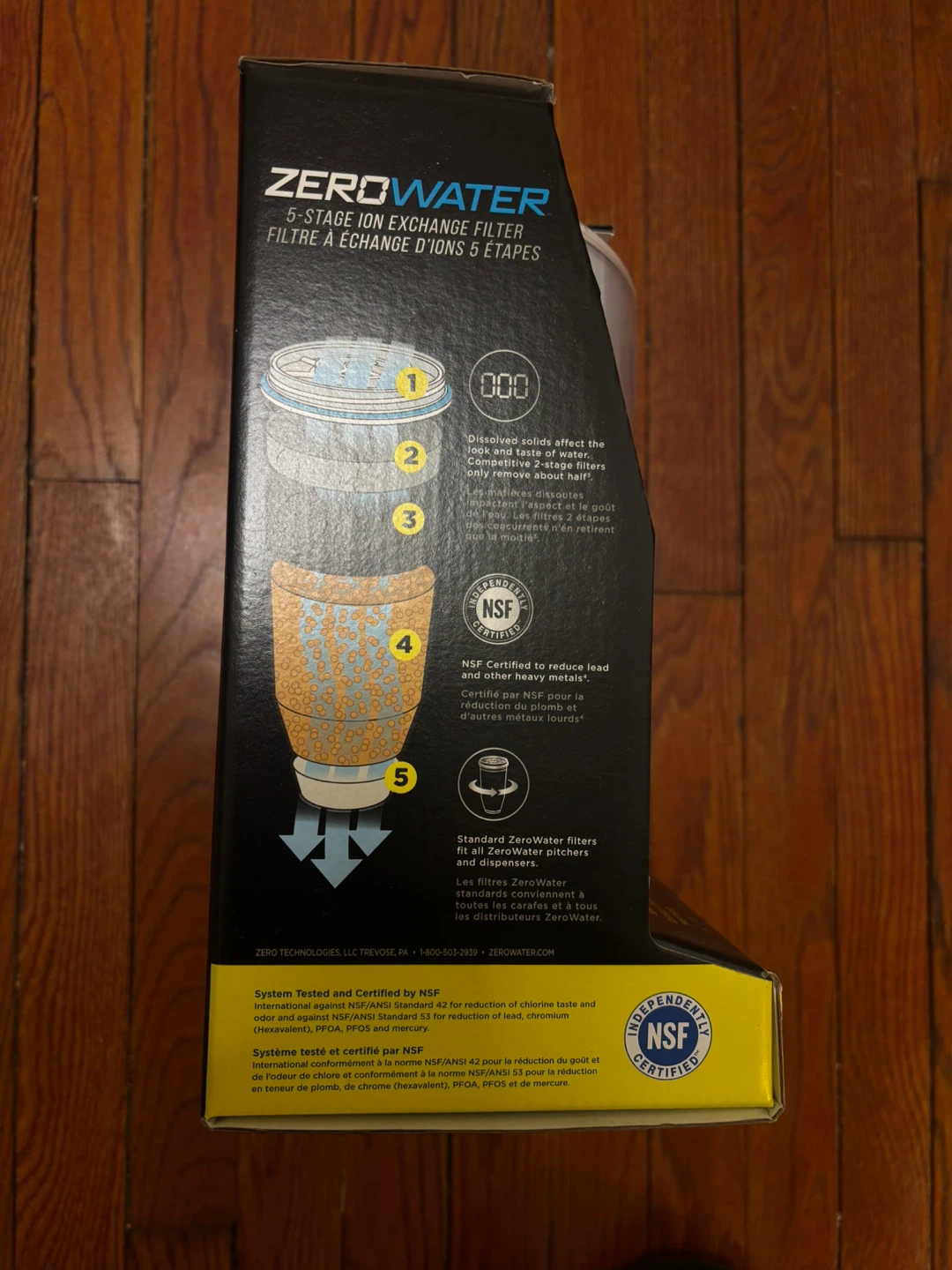 ZeroWater 5-Stage Ion Exchange Water Filter Pitcher - 2.4 Liter - photo 4