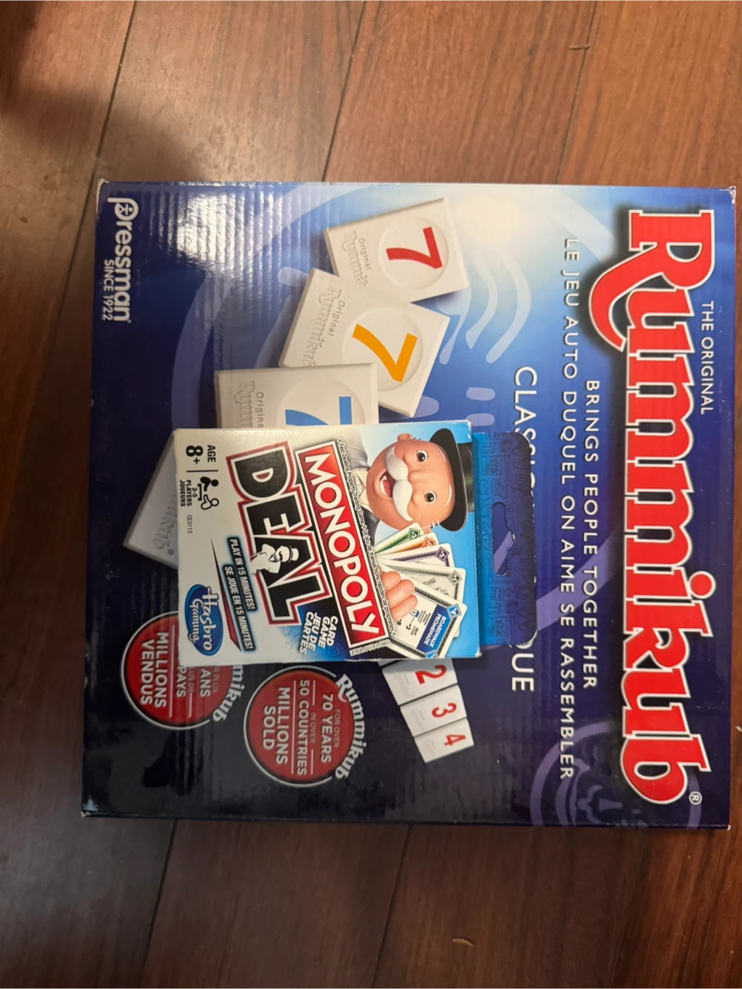 Rummikub Board Game & monopoly