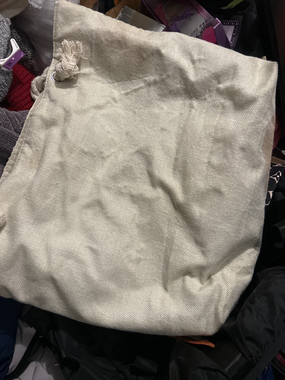 Straw Tote Bag with Scarf - photo 3