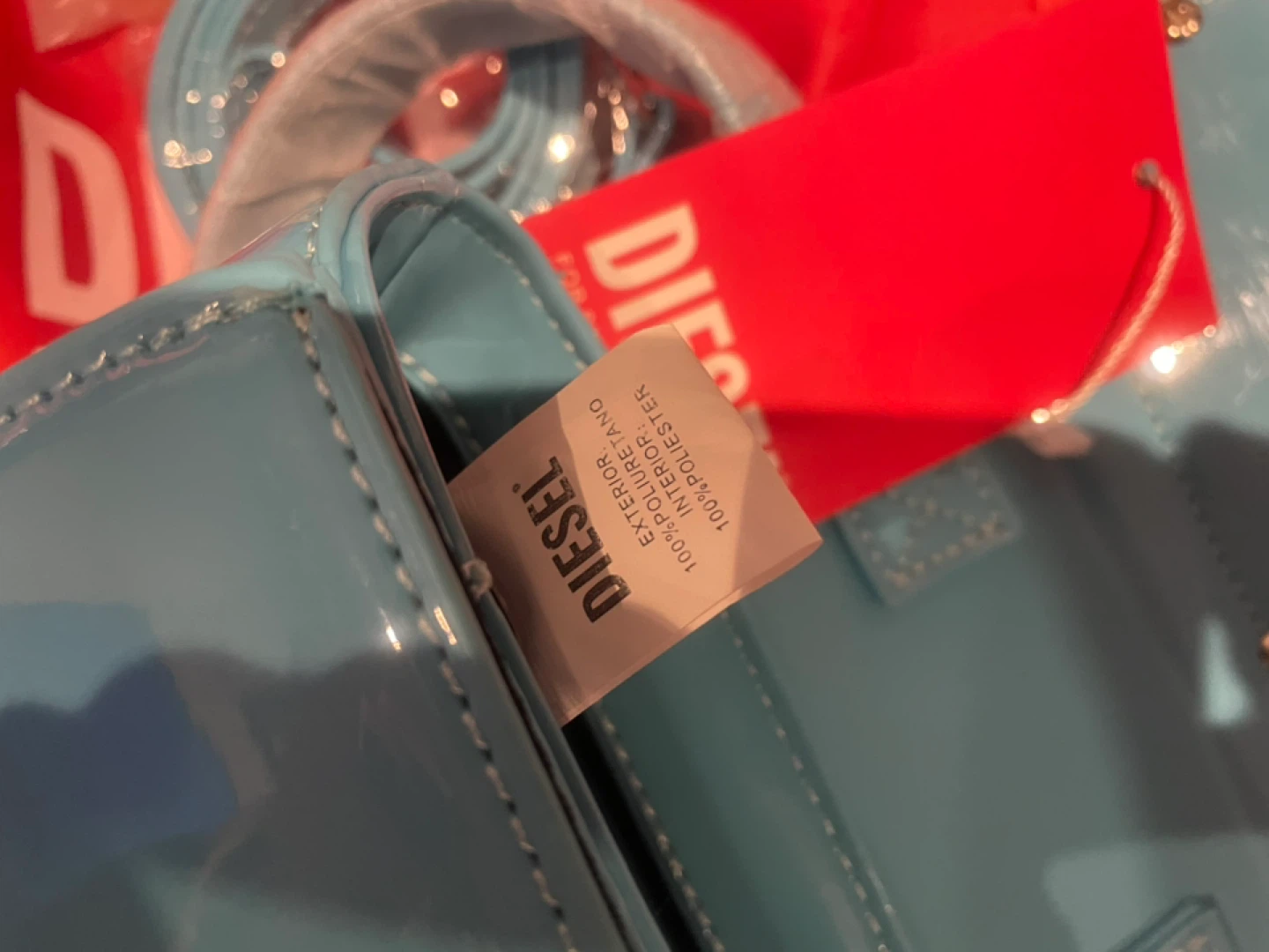 Authentic Diesel Blue Shoulder Bag - photo 5