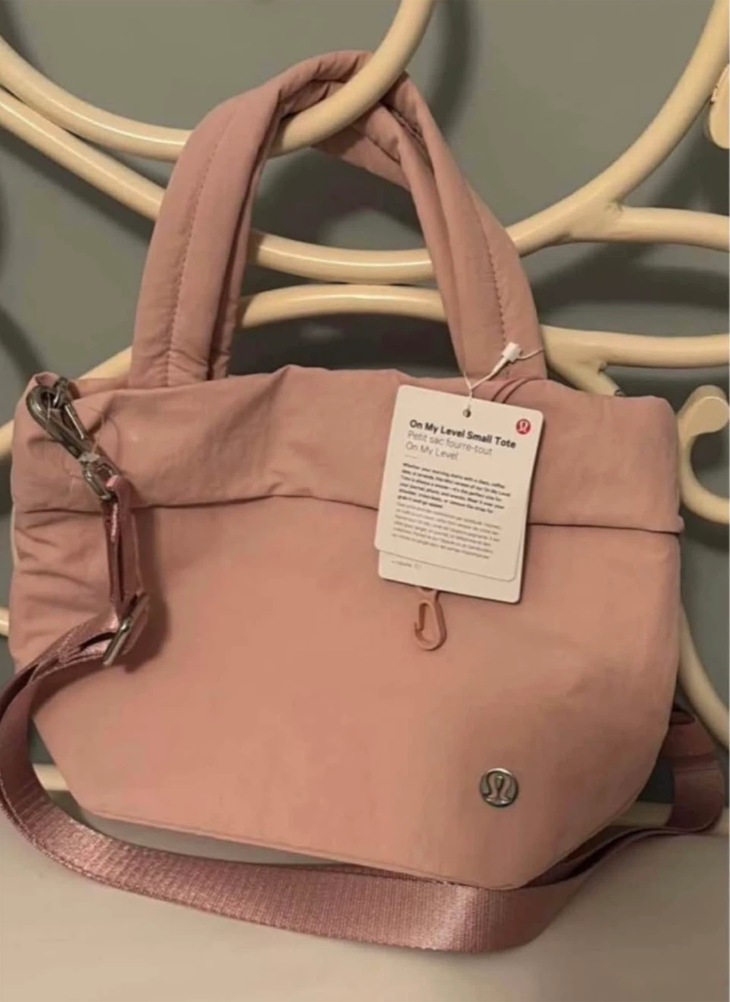 Lululemon On My Level Small Tote Bag - Pink haze