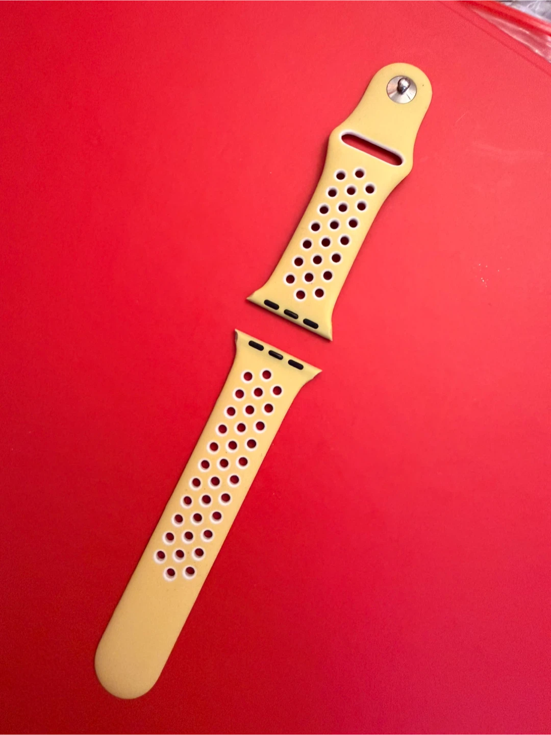 Yellow Sport  apples Watch Band 41mm - photo 2