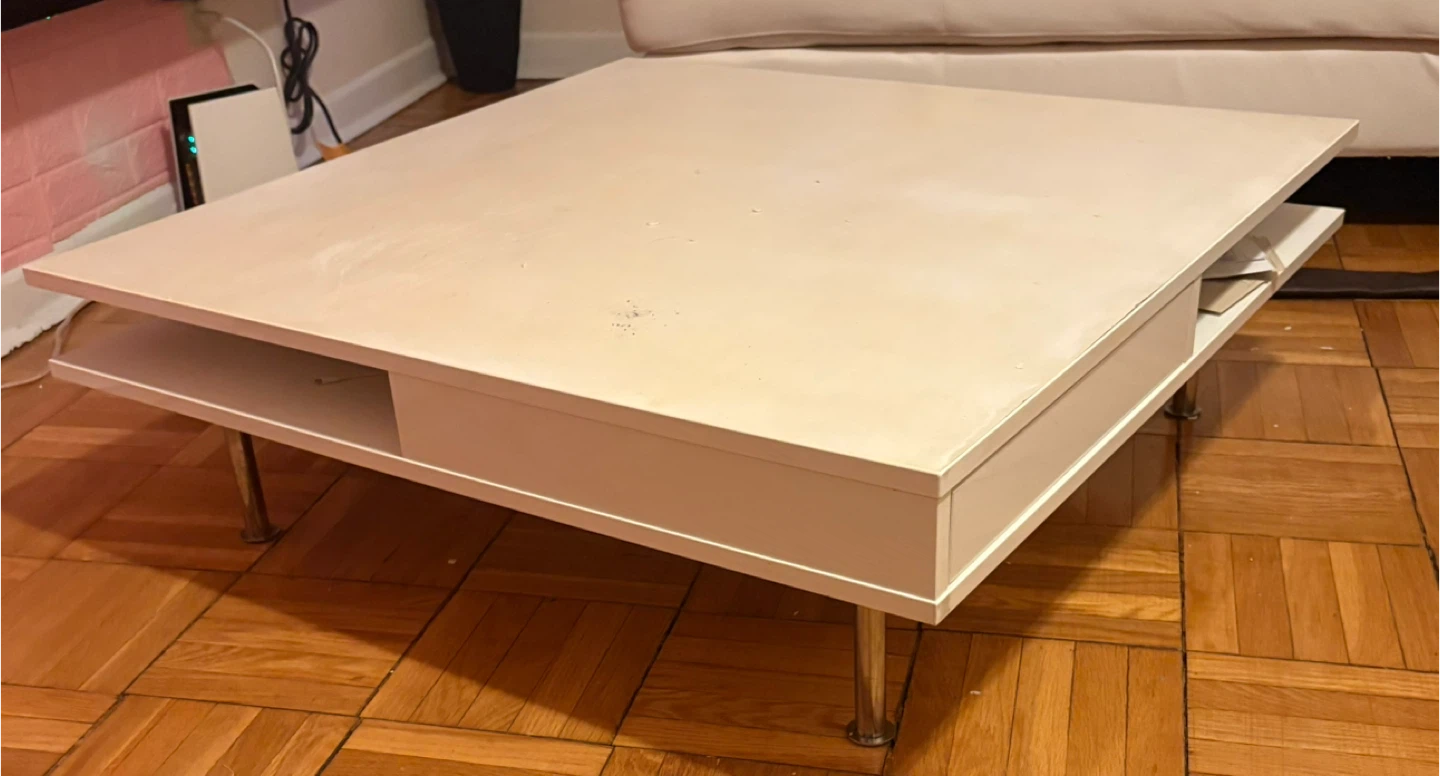 Modern Square Coffee Table - photo 3