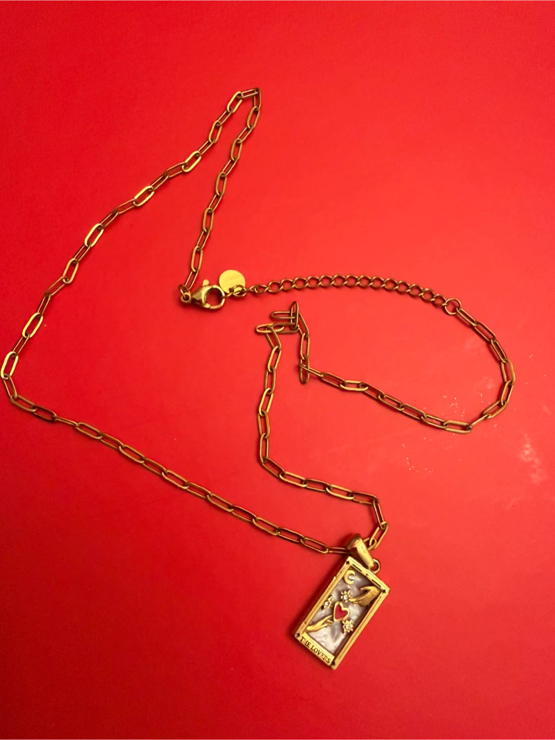 Tarot The Lovers Necklace - photo 3