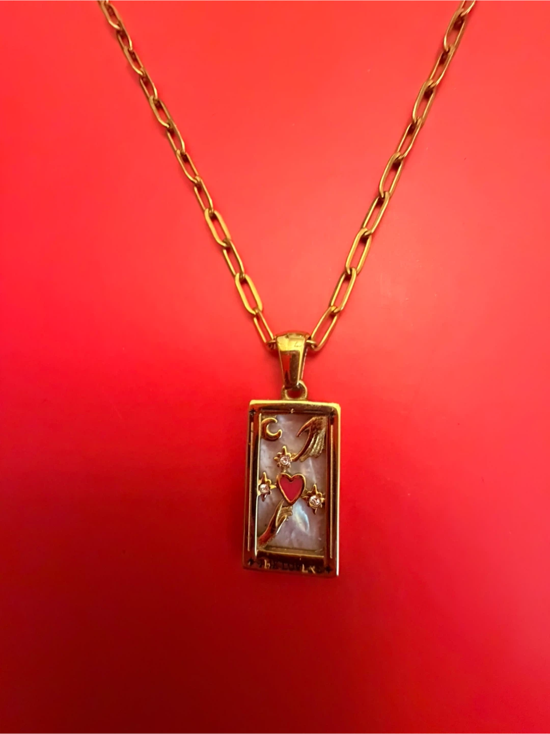 Tarot The Lovers Necklace - photo 4
