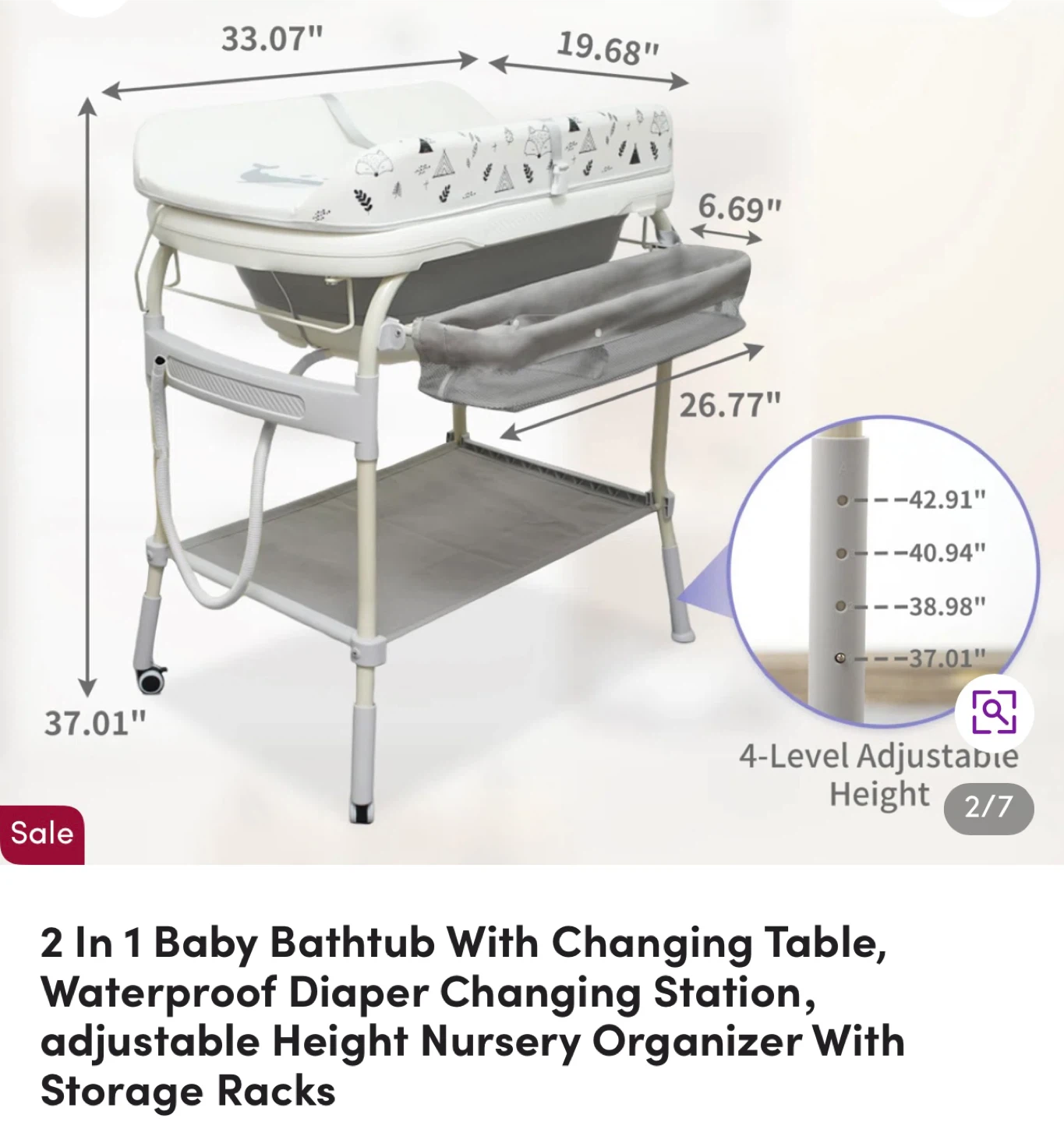Nursery bathtub - photo 2