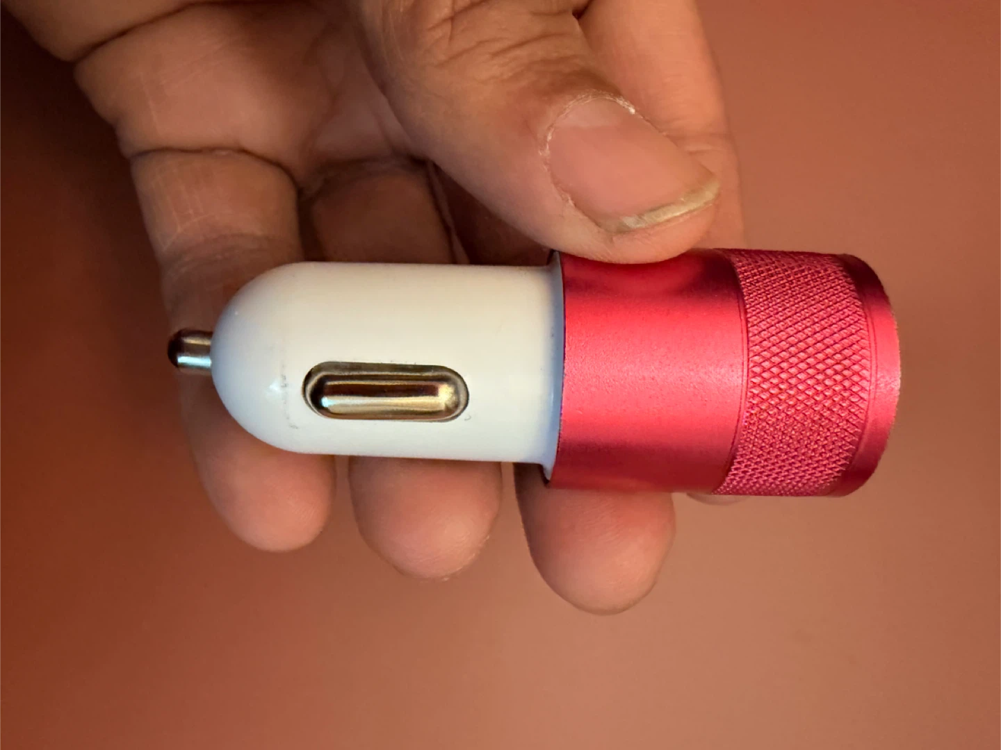 Car Charger Adapter with USB-A and USB-C Ports