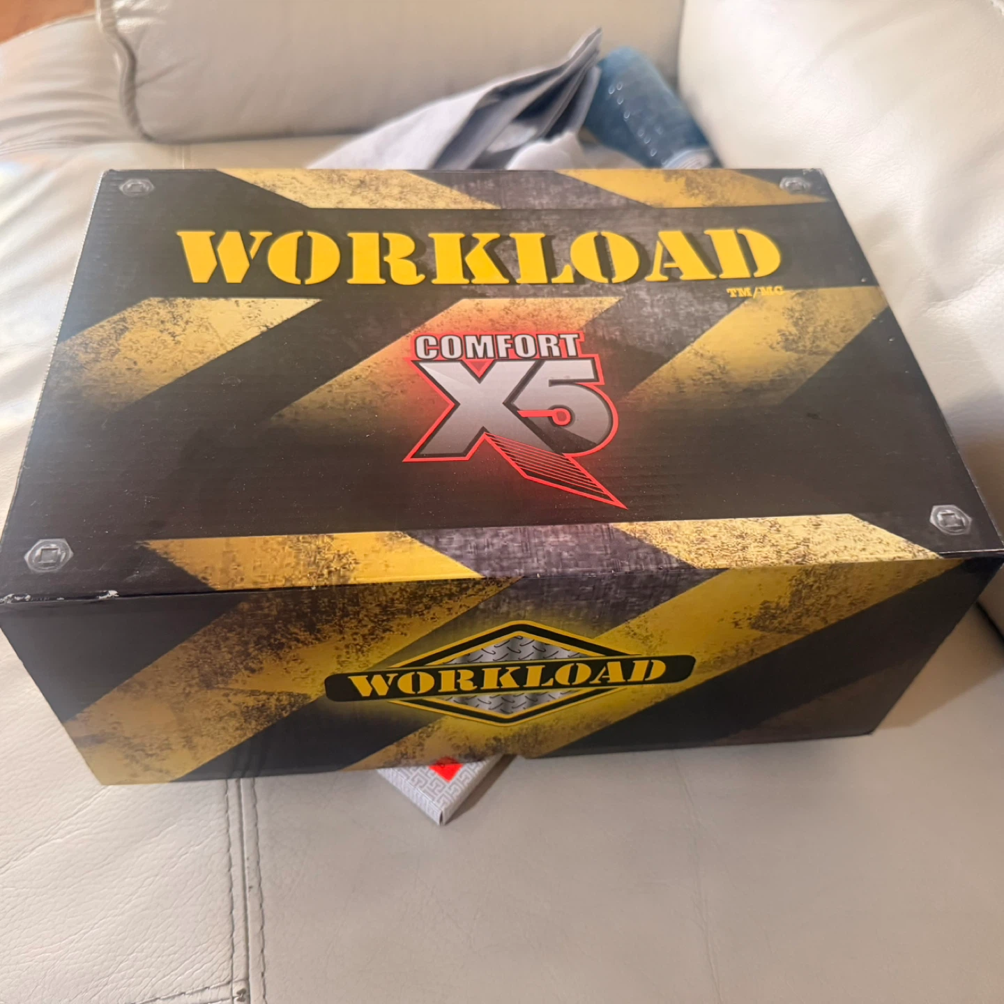 Workload Comfort X5 Black Shoes - Size 9