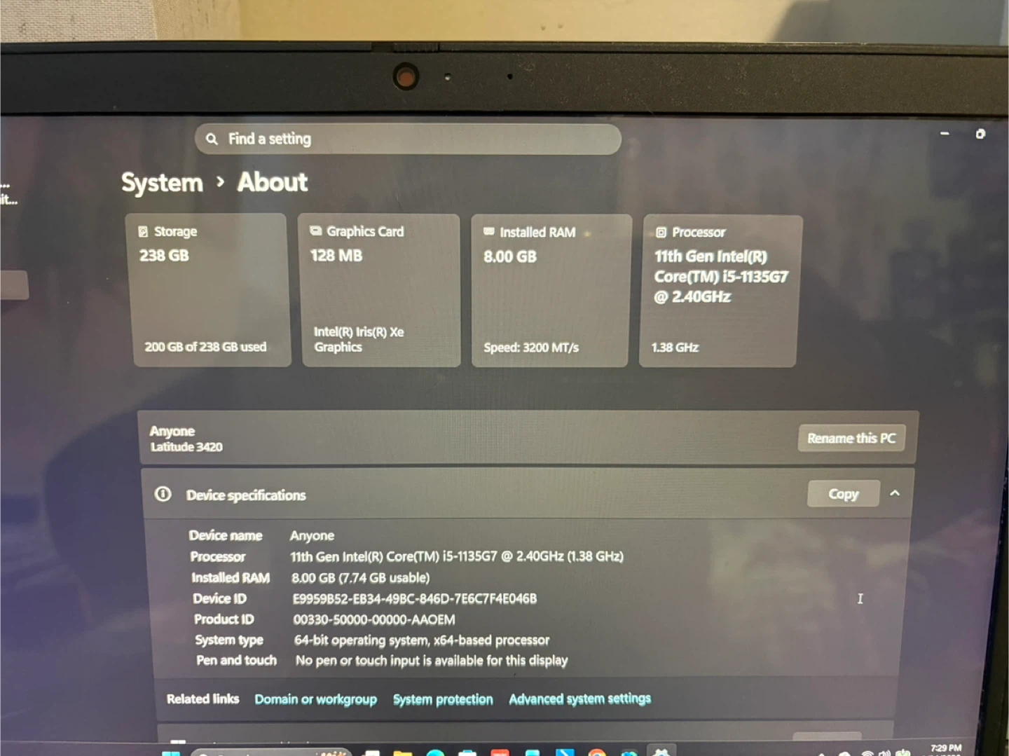 Dell Latitude 3420 Laptop 🥕 - photo 2