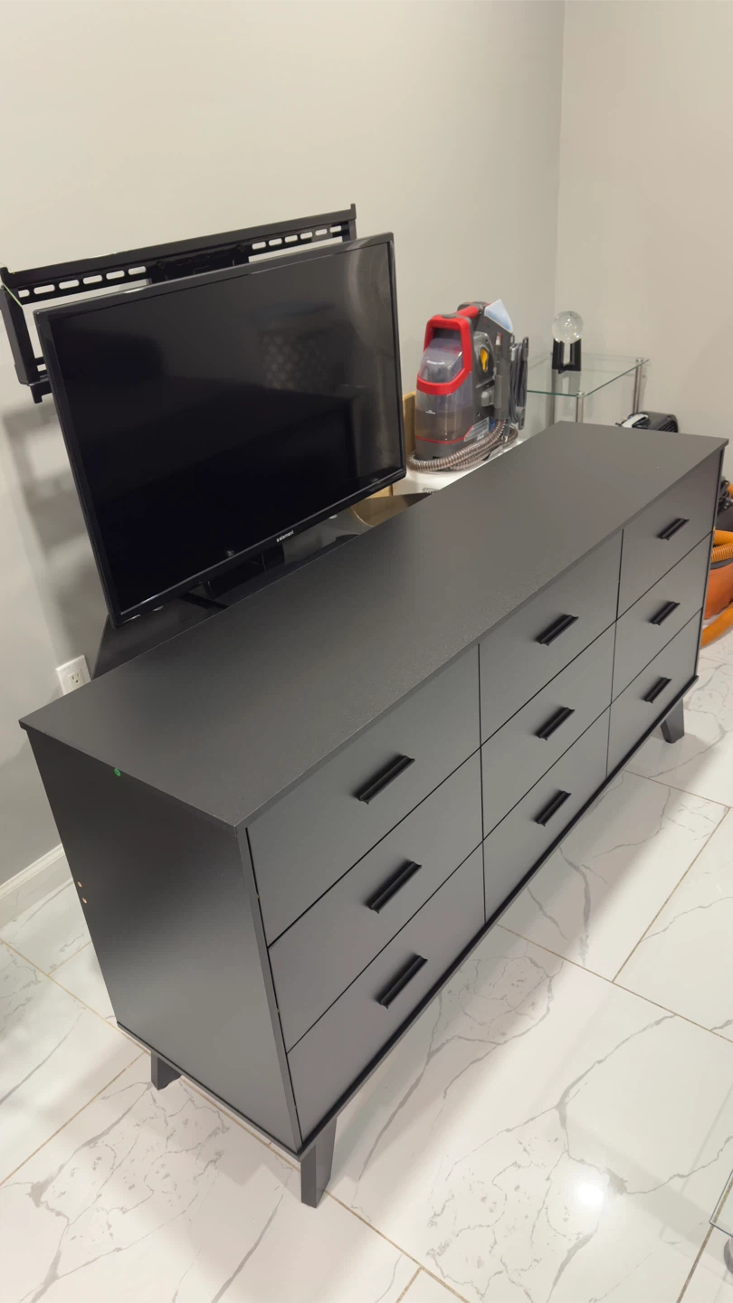 Modern 9-Drawer Dresser – Fully Assembled (New!) - photo 3