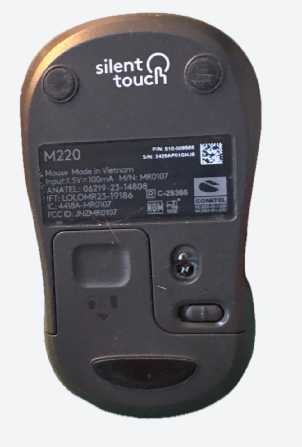 Logitech M220 Silent Touch Wireless Mouse - photo 2