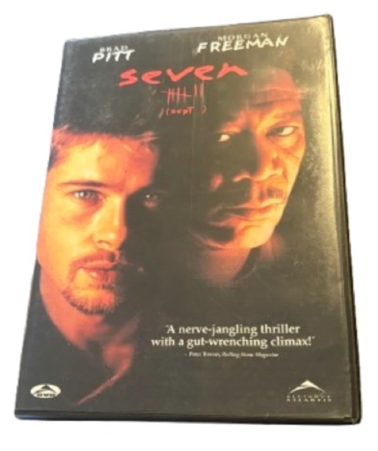 Se7en DVD — Brad Pitt & Morgan Freeman (Psychological Thriller)