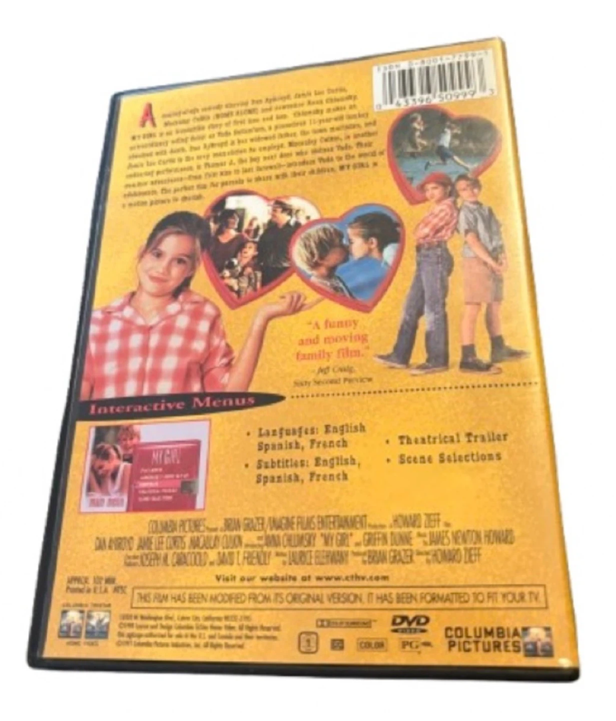 My Girl DVD (Family Drama) - photo 2