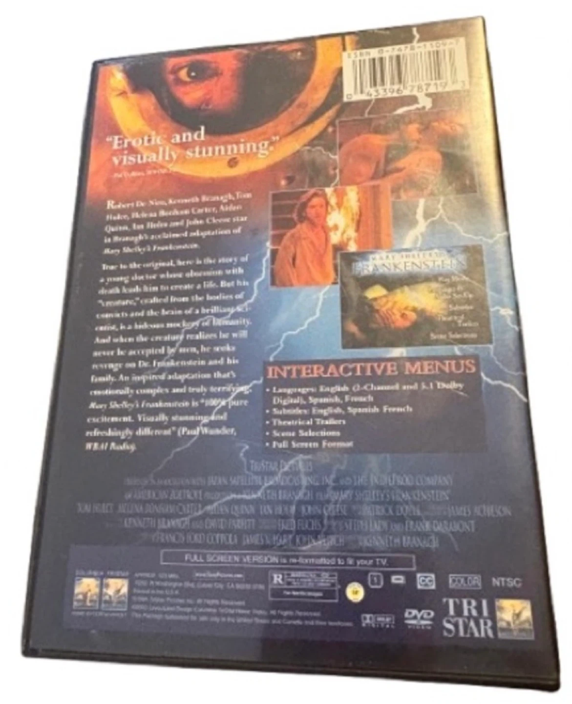Mary Shelley’s Frankenstein DVD - photo 2