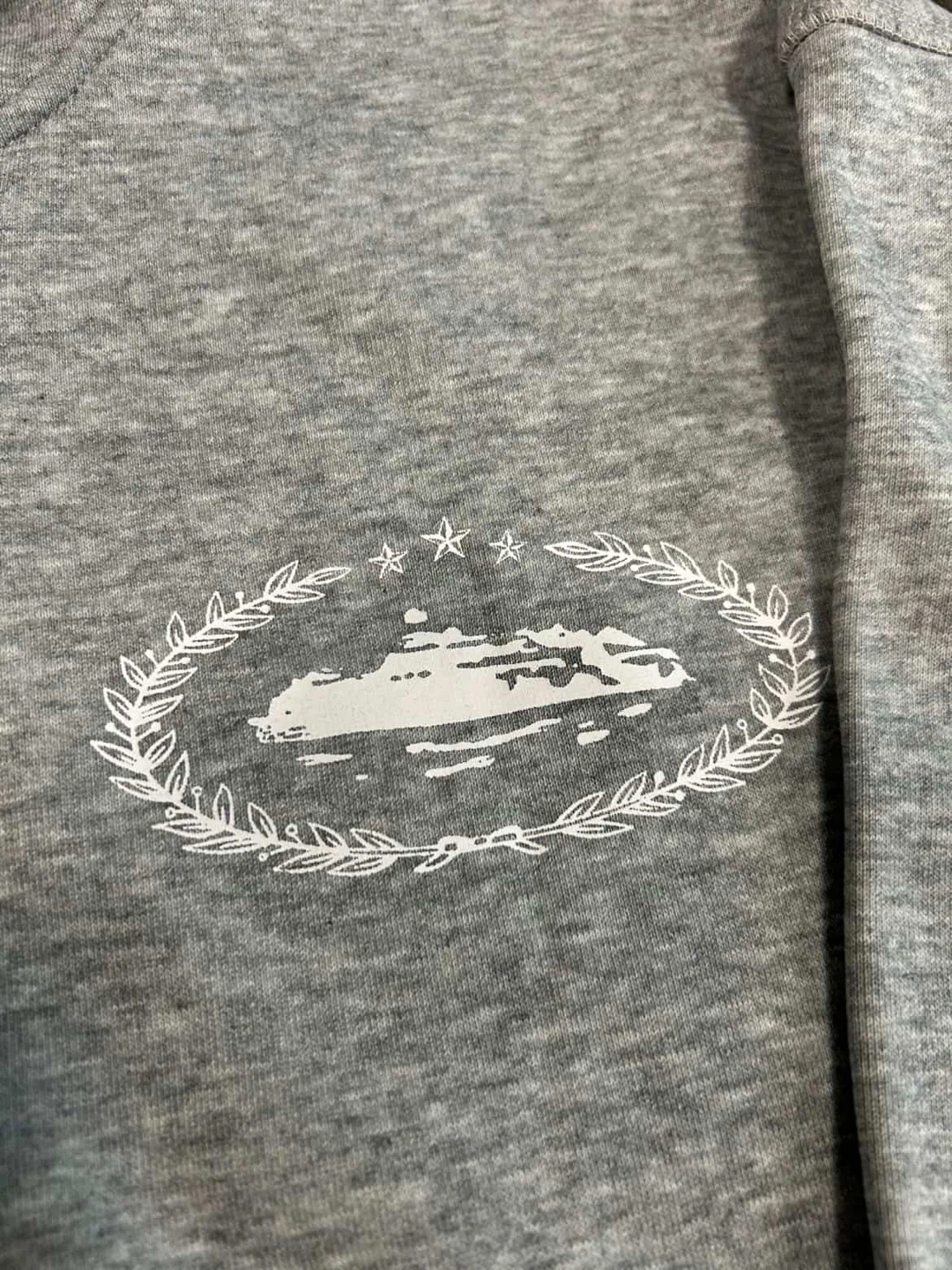 Corteiz Grey Zip-Up Hoodie - photo 4