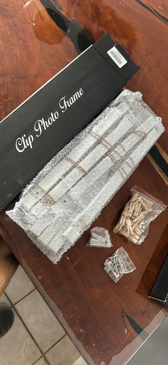 DIY Clip Photo Frame with 30 Clips 🥕 - photo 5