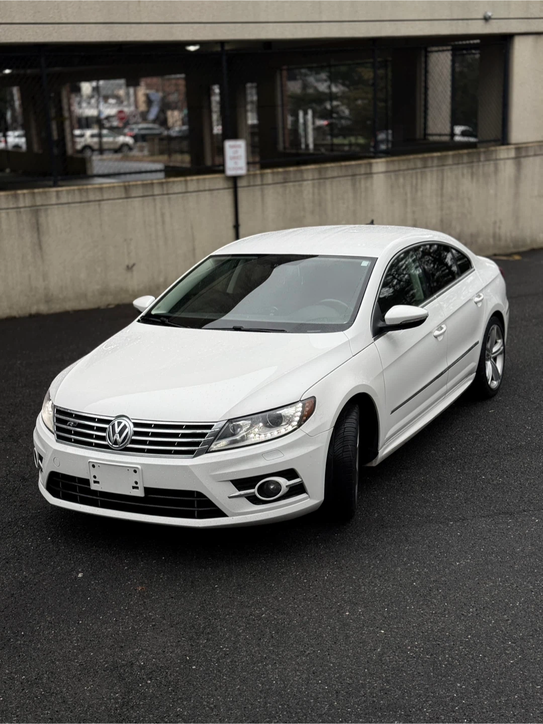 White Volkswagen CC Sport 2.0T Sedan