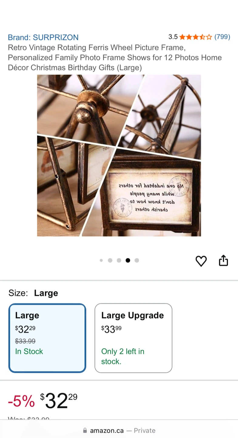 Ferris Wheel Picture Frame 🥕 - photo 4