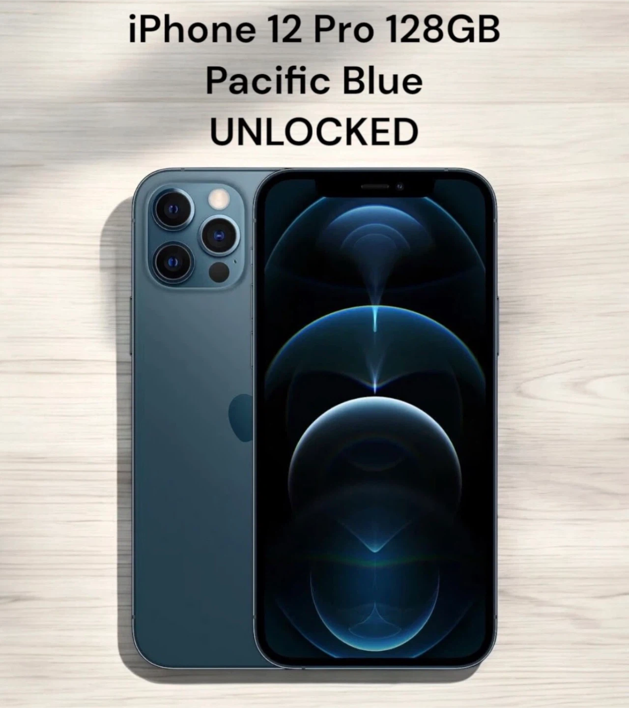 Apple iPhone 12 Pro 128GB Pacific Blue Unlocked