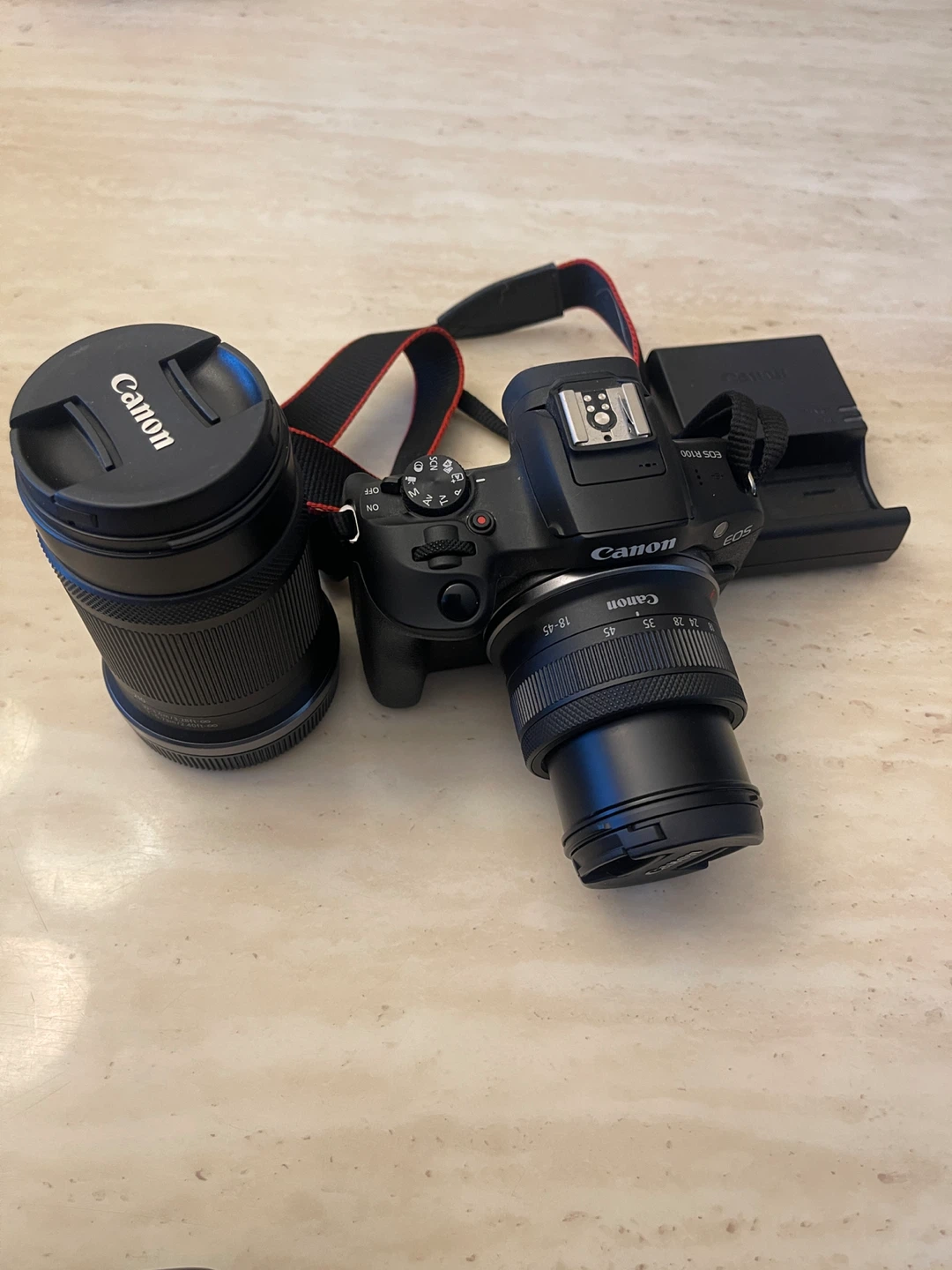 Canon EOS R10 Mirrorless Camera with 18-45mm and 55-210mm Lenses
