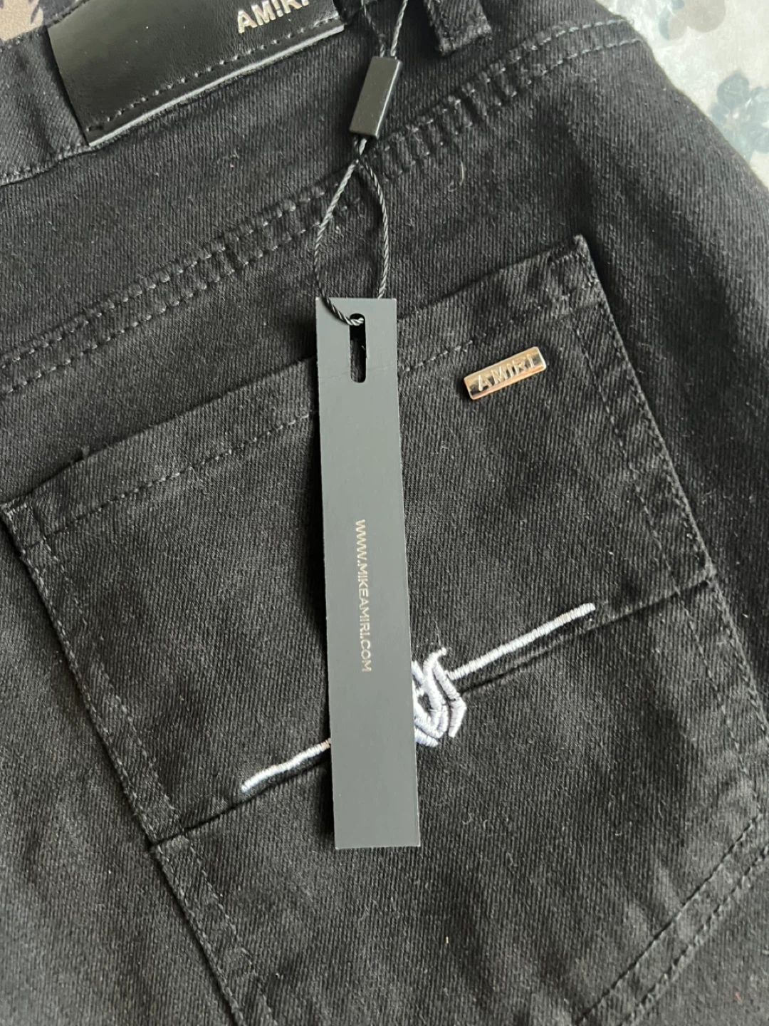 AMIRI Black Distressed Jeans - photo 4