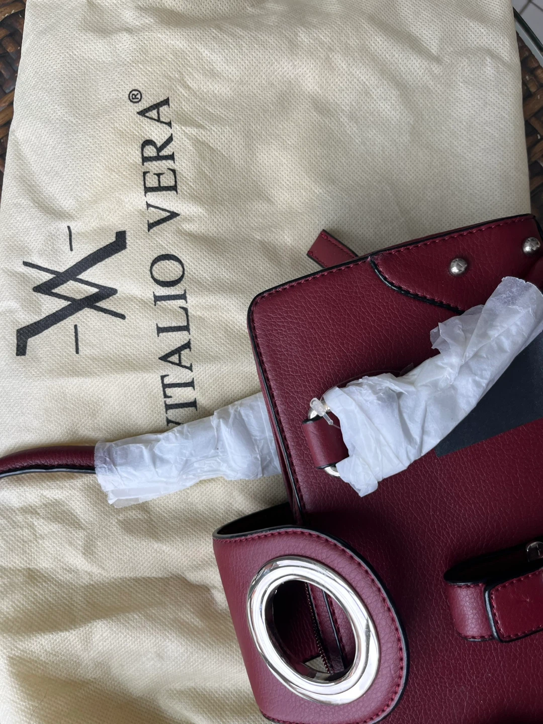 Vitalio Vera Red Handbag - photo 5