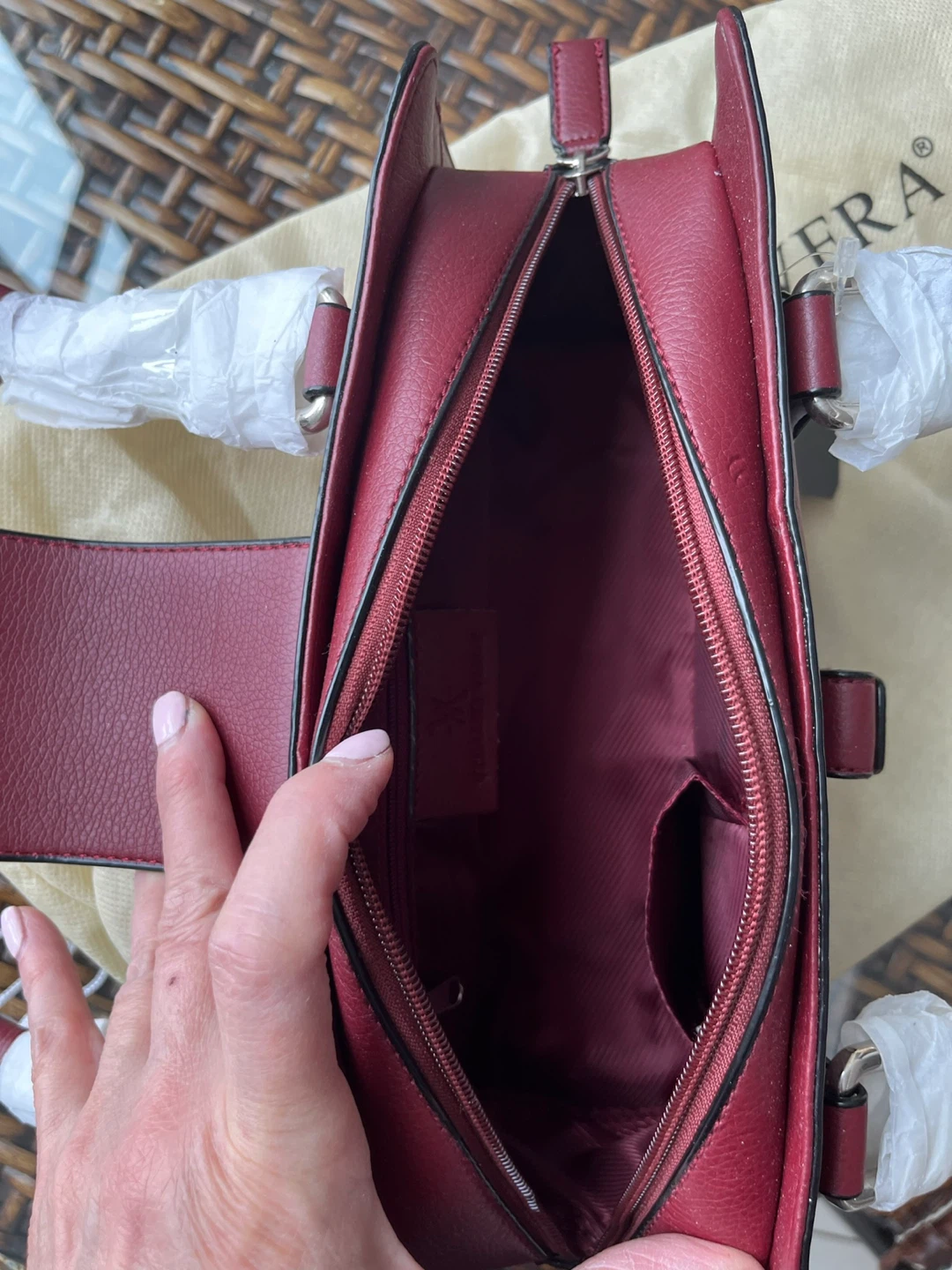 Vitalio Vera Red Handbag - photo 4