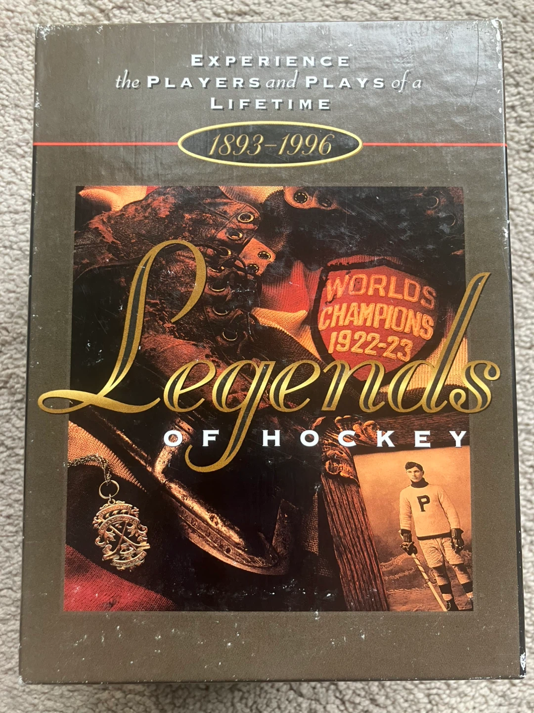 Legends of Hockey 5-Part VHS Series