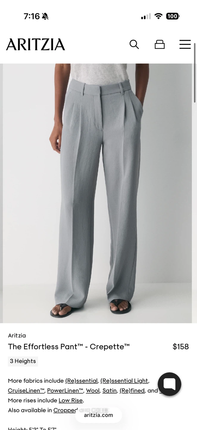 Wilfred The Effortless Pant