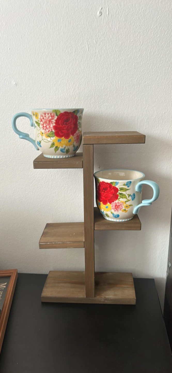 The Pioneer Woman Floral Mugs Set